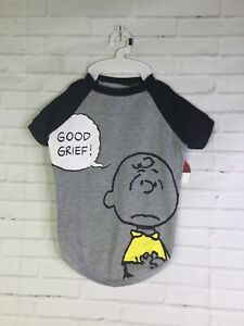 Peanuts Charlie Brown Good Grief Dog Puppy Sweatshirt T-Shirt Tee Shirt Size XL