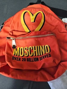 Moschino Authentic Backpack × Jeremy SCOTT 20 Billion Served. No Defects - Picture 1 of 7