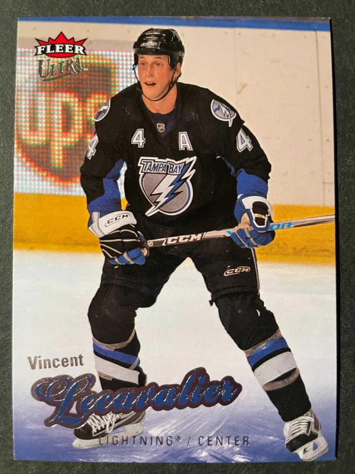 Vincent LECAVALIER 2008-09 Fleer Ultra Hockey #82 Tampa Bay Lightning - Image 1 of 2