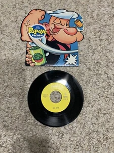 Vintage Popeye 45 rpm Skin Diver Fleas A Crowd 964 Children’s Album - Picture 1 of 2