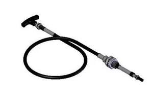 T-Handle Non-Locking Bulkhead Push Pull Cables 10-32 60 inches Long M-30-060-NL - Picture 1 of 2