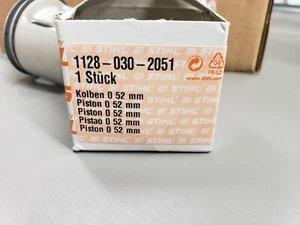 Stihl Kettensäge MS461 GS461 OEM KOLBEN UND RINGE # 1128 030 2051 52 MM - Bild 1 von 5