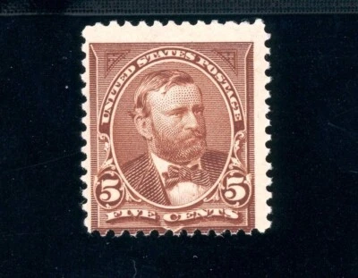 USAstamps Unused FVF US 1895 Bureau Issue Grant Scott 270 OG MNH SCV $105 - Image 1 of 2