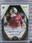 2021 Topps Tribute Andy Young Green Rookie Auto Autograph RC #30/99 Diamondbacks