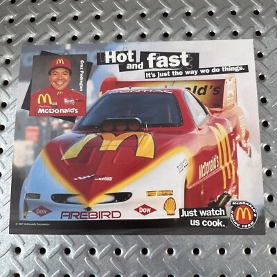 1997 Cruz Pedregon NHRA 英雄卡 8 英寸 x 10 英寸 — 第 1/2 张图片