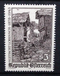 AUSTRIA 1978 Art: Suitbert Lobisser Wood Engraver. Set of 1. MNH. SG1804. - Picture 1 of 1