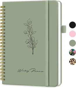 Undated Weekly Planner, Weekly to Do List Notebook with Goal & Habit Tracker Org - Picture 1 of 12