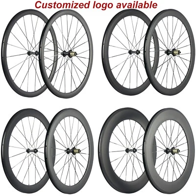 Factory Sales 38/50/60/88mm Carbon Wheels Road Bike Carbon Wheelset Basalt Brake