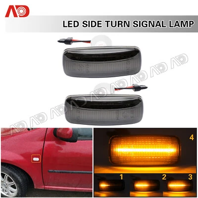 Smoke Sequential LED Side Marker Lamp For Jeep Patriot Compass Commander Liberty - Image 1 of 4