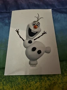 Olaf Frozen Disney Movie Club Sticker unbenutzt 2018 - Bild 1 von 2