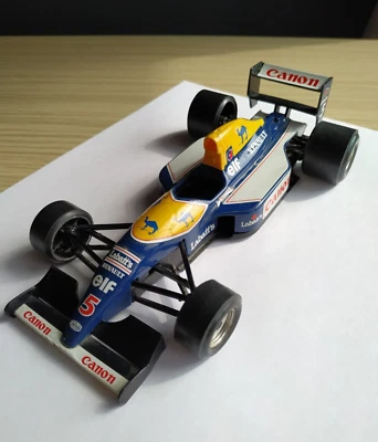 Modellino Automobile Bburago Formula1 Williams FW 14 1/24 Renault Mansell No BOX - Immagine 1 di 4