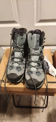 NUEVAS Botas de Senderismo Salomon para Mujer Quest 4 GTX Gore Tex Slate Trooper Azul Talla 10 Foto 1 de 4