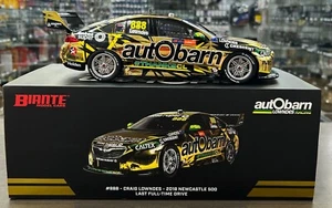830550 2018 CRAIG LOWNDES FINAL RACE GOLD LIVERY #888 HOLDEN ZB COMMODORE 1:18 - Foto 1 di 8