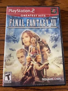 Final Fantasy XII 12 (Sony PlayStation 2, PS2, 2006) Complete w/ Manual - Picture 1 of 4