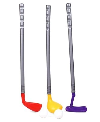 Junior Golf Set for Kids with 3 Different Golf Sticks and Ball - Image 1 of 4