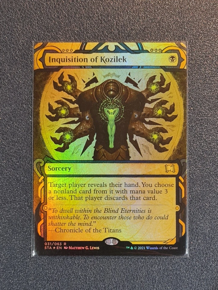 MTG Inquisition of Kozilek - Foil - STA - Near Mint+ Condition - Image 1 of 1