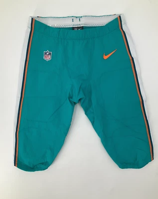 PANTALONES NIKE VERDE AZULADO EMITIDOS POR EL EQUIPO DE LOS DELFINES DE MIAMI TEMPORADA 2017 (TODA CUERDA) Foto 1 de 4