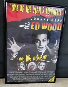 "ED WOOD" Movie Poster [Licensed-NEW-USA] 27x40" Theater Size (Depp) 1994 - Picture 1 of 2