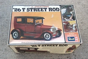 NIB Revell 1/25 Scale '26 T Street Rod by Lil John Butteras - From 1975 - Picture 1 of 2