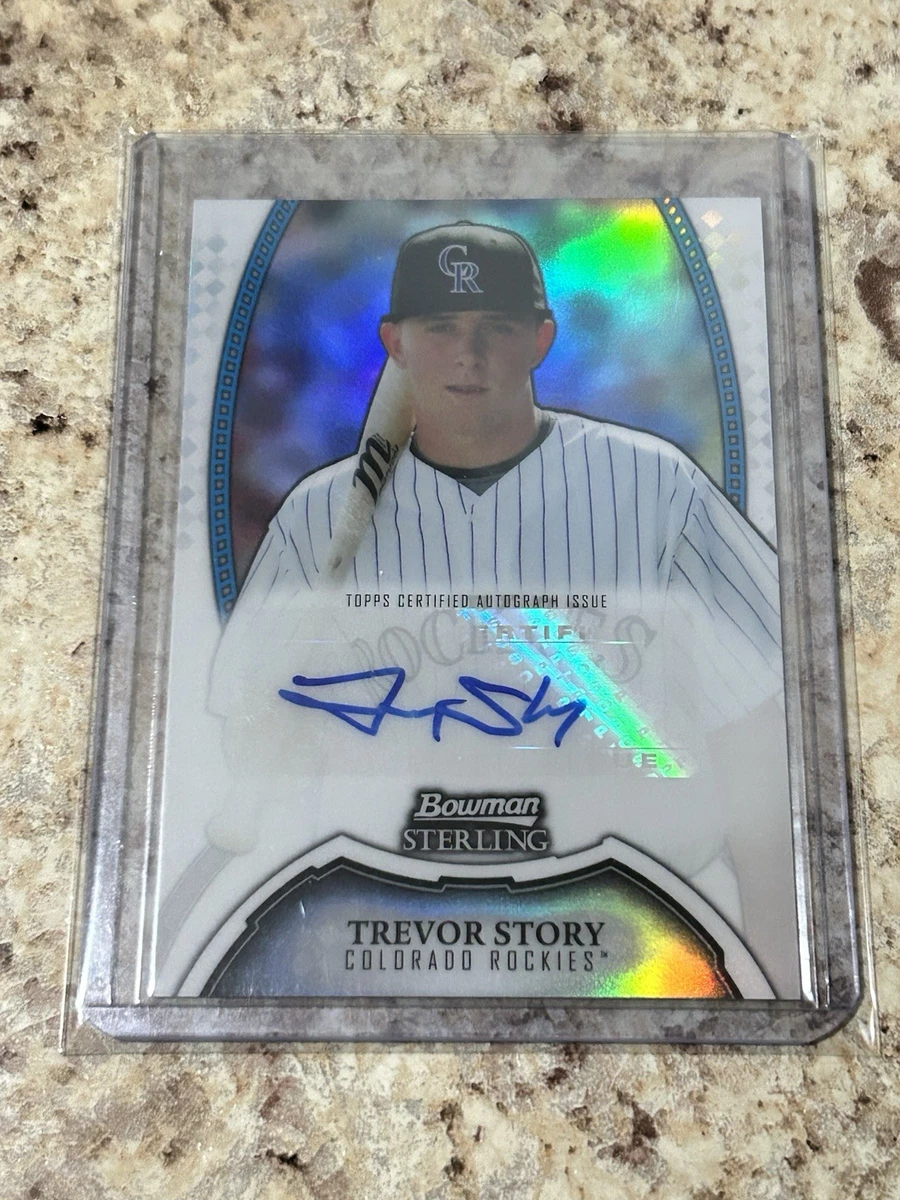 Trevor Story Autograph Baseball Cards for sale | eBay