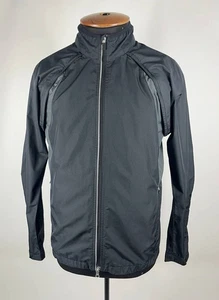 Vintage 2000s Nike Men’s Convertible 2-in-1 Black Jacket Vest Size XL - Picture 1 of 14