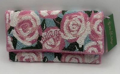 Lilly Pulitzer Shell Shocked Clutch Hotty Pink First Impression 2011 NWT Vtg - Image 1 of 4