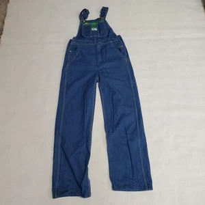 Liberty Overalls Boys 18 Reg Blue Bibs Utility Workwear Rancher Western Farmer - Picture 1 of 5