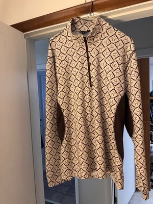 Kerrits Ladies On Course Quarter Zip Fleece Tech top Pullover, Size 2X - Image 1 of 4