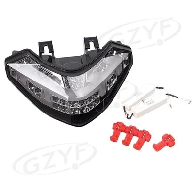 Luz trasera señales de giro de humo apta para Ducati Multistrada 1200 2010 2011 2012 2013 14 Foto 1 de 4