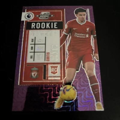 Boleto óptico de novato Curtis Jones - Chronicles Contenders 2020-21 púrpura Mojo #4 Foto 1 de 4