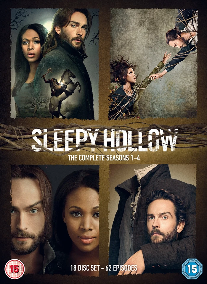 Sleepy Hollow The Complete Seasons 1-4 DVD Region 2