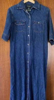 Vintage Ralph Lauren Denim Dress - Image 1 of 4