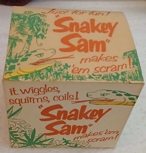 1961 Fishlove SNAKEY SAM IN BOX - Monster Mail Order Item - Picture 1 of 7