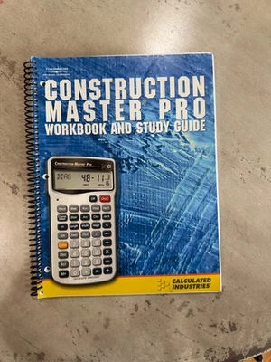 Construction Master Pro : WORKBOOK AND STUDY GUIDE By Calculated Industries - Image 1 of 4