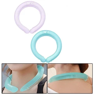 Summer Neck Cooling Tube Reusable Chilling Neck Cooling Wraps Heatstroke Travel - Picture 1 of 10