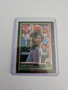 Donruss Optics #41 James Wood 2025 (refractor de borde negro) - Imagen 1 de 2