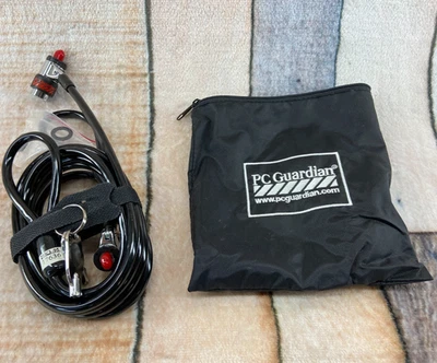 PC Guardian Security Anti-Theft Expansion Lock Cable Laptop Desktop Model 29K3 - Image 1 of 4