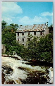 Postcard Canada Ontario Renfrew Bonnechere River Century Old Mill Vintage c1960s - Picture 1 of 2