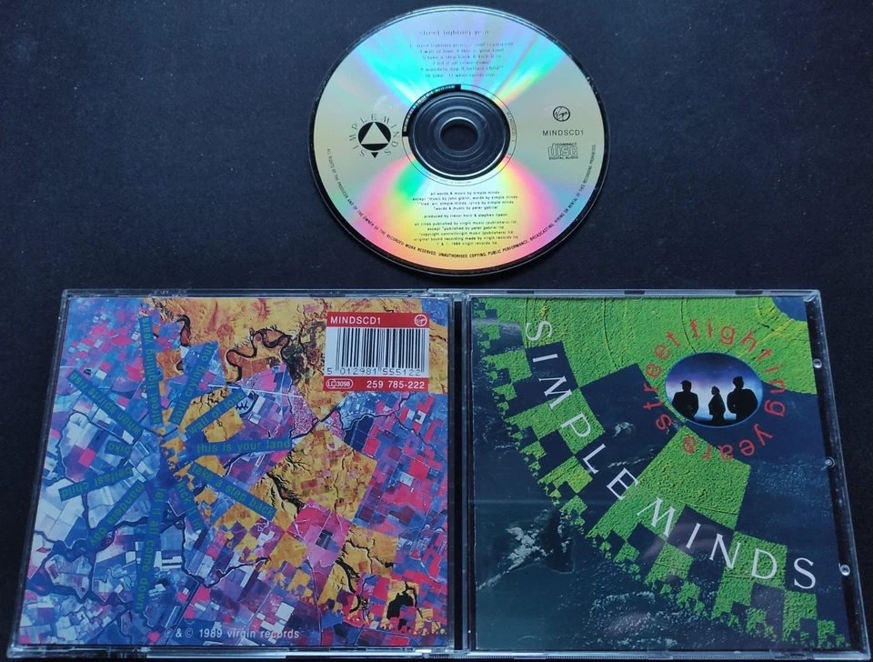 SIMPLE MINDS Street Fighting Years (1989) CD EU NM-/NM - Bild 1 von 1