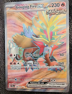 Gouging Fire ex 188/162 Sv05: Temporal Forces Holo - Image 1 of 2