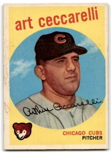 1959 TOPPS ART CECCARELLI CHICAGO CUBS #226 - Picture 1 of 2
