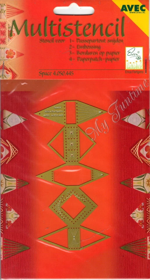 Prägeschablone / Embossing-Folder - Space - Bild 1 von 1