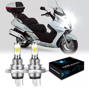 2x Bombillas LED H7 blancas para Honda Silver Wing 600 FSC600 2002-2013 - Imagen 1 de 11