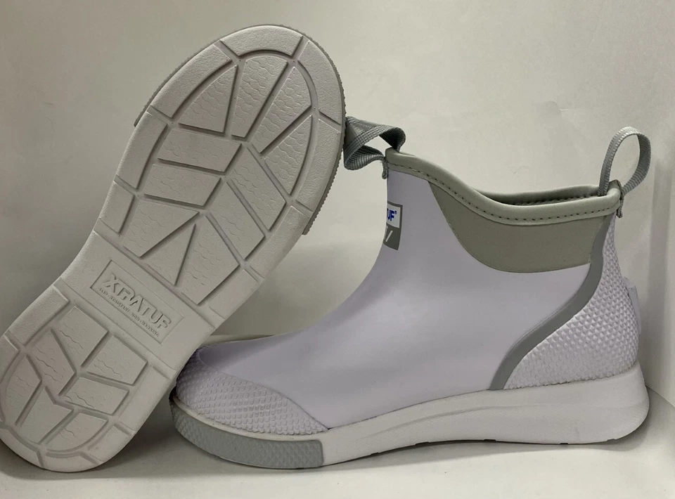 Botas de pesca para hombre ADSM-101 blancas Xtratuf cubierta al tobillo colección deportiva profesional  Foto 1 de 1