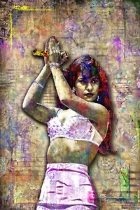 Selena Tribute Poster, Selena Quintanilla Perez Pop Art Free Shipping US - Picture 1 of 5