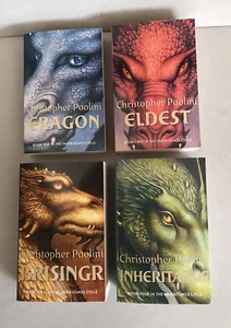 Christopher Paolini Inheritance Cycle Set Books 1-4 Paperback NEW - Picture 1 of 6