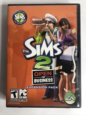 The Sims 2 Open For Business PC Game Expansion Pack 2006 Complete - Image 1 of 3