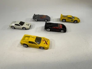 Lote de 5 coches diecast vintage Hot Wheels Ferrari Lamborgini años 80 - Imagen 1 de 4