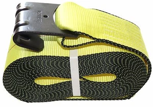 (10) 4" x 30' Cargo Winch Strap with Flat Hook Step Deck Truck Trailer Tie Down - Bild 1 von 4