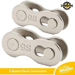 Link Lock CHAIN CONNECTOR Master Split For 9 Speed Road MTB Bikes & Cycles - Picture 1 of 7